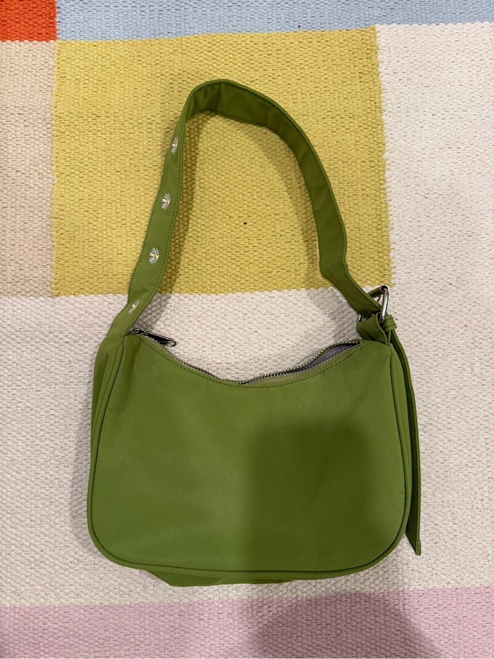 wild fable Olive Green Shoulder Bag